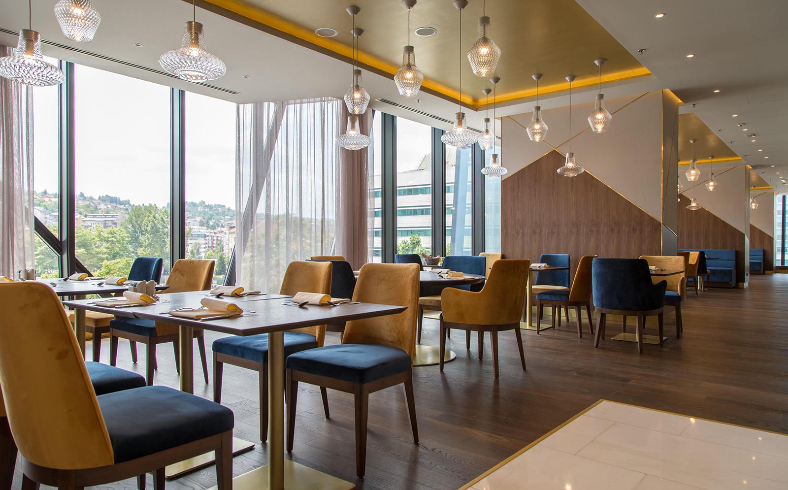 スイスホテル サラエボ サラエヴォ エクステリア 写真 The restaurant