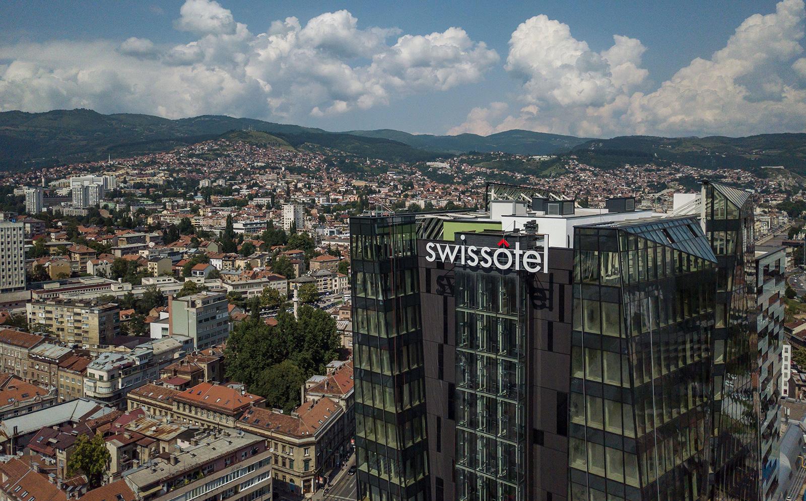スイスホテル サラエボ サラエヴォ エクステリア 写真 The Swissôtel in Belgrade