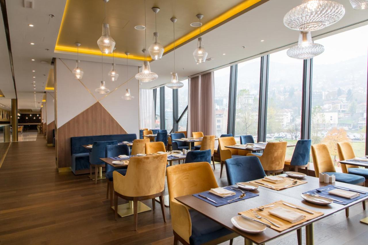 スイスホテル サラエボ サラエヴォ エクステリア 写真 The restaurant